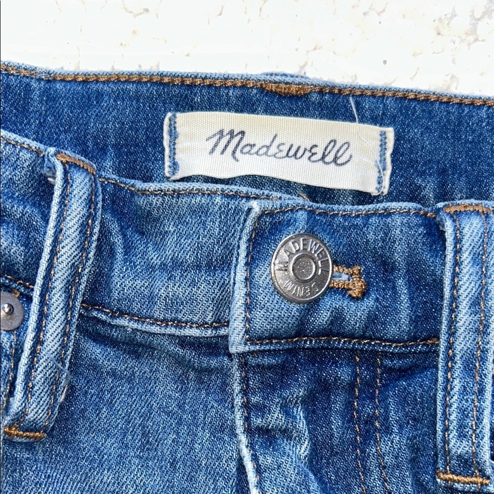 Madewell Straight Leg Jeans in Classic Blue - Picture 5 of 13